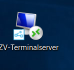 Terminalserver: Verbindungs-Icon