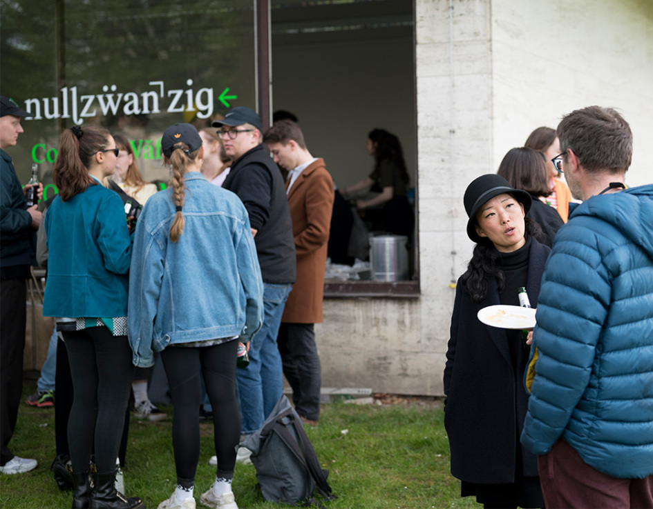 Studierende in der Internationalen Woche