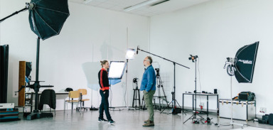 Großes Fotostudio