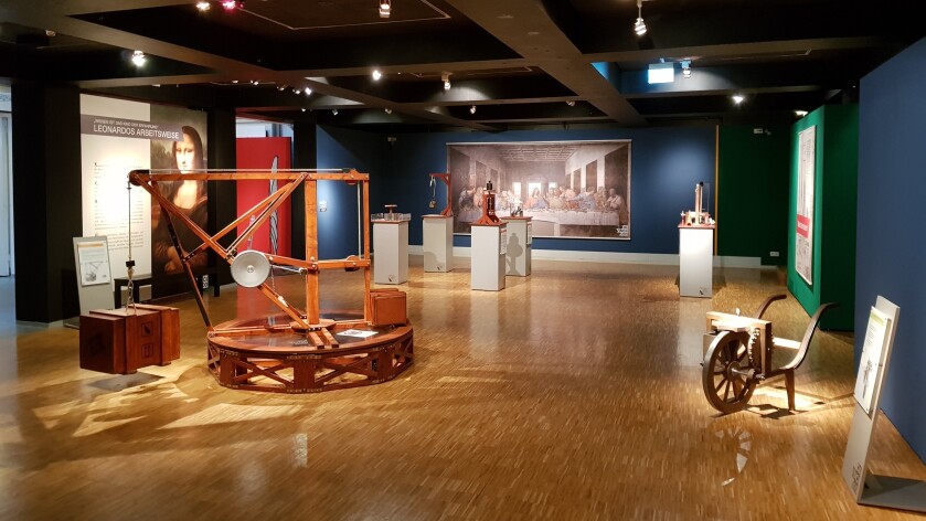 DA VINCI Ausstellung im Bomann Museum in Celle