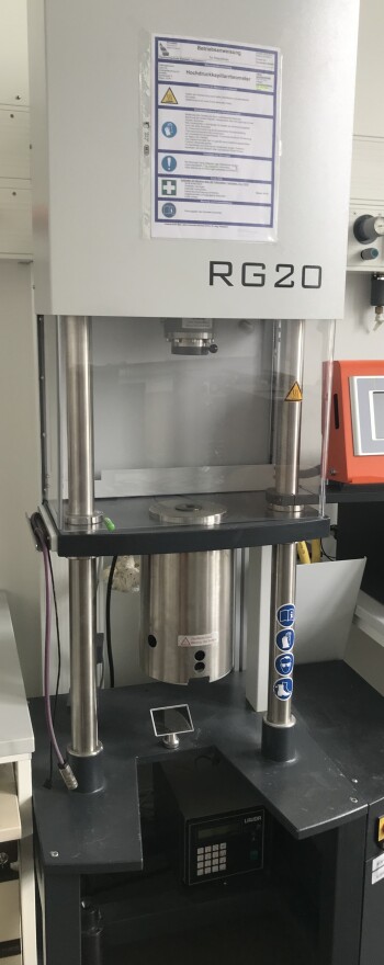 Hochdruckkapillarrheometer RG 20