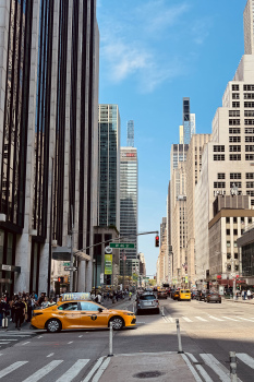 Häuserschlucht in New York City