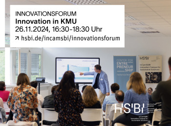 Key Visual für das 2. HSBI Innovationsfourm