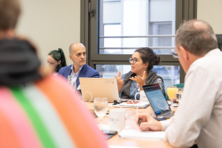 Alle Teilnehmenden nahmen regen Anteil an der Diskussion um die Planungen für 2025. Mònica Luque Xiota (The International University of Catalonia)