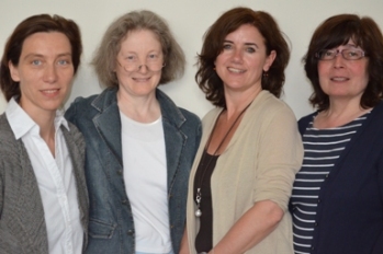 Simone Rechenbach, Prof. Dr. Annette Nauerth, Prof. Dr. Ulrike Weyland und Elke Rosowski