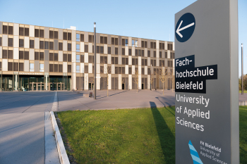 Die Fachhochschule (FH) Bielefeld, Campus Bielefeld.