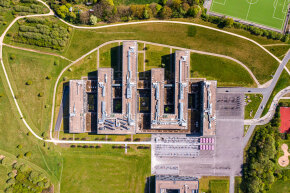 HSBI - Campus Bielefeld aus der Vogelperspektive