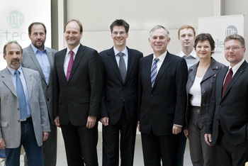 Gruppenbild im mieletec_Forschungslabor